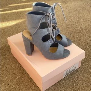 JustFab — Dusty Blue Dress Sandal